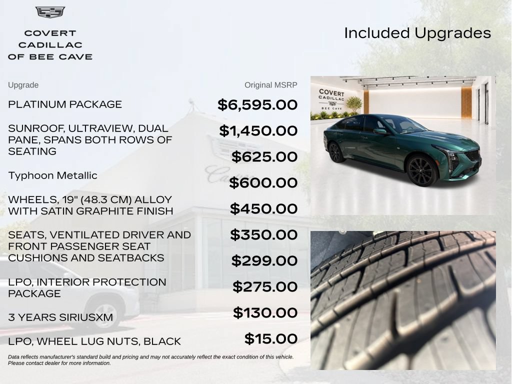 New 2026 Cadillac CT5 Sport w/ Platinum Package RWD image 9
