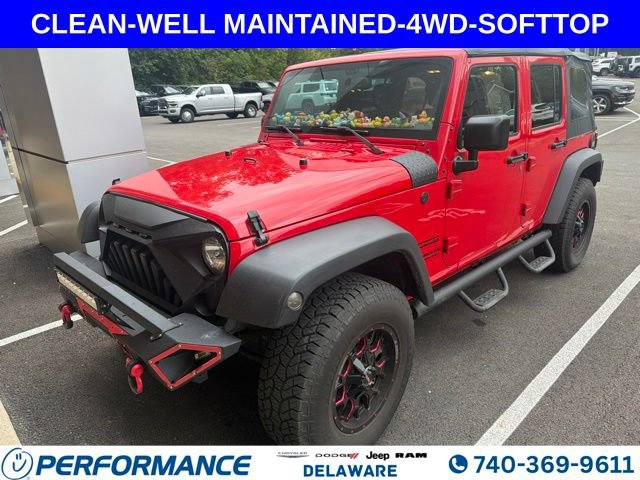 Used 2017 Jeep Wrangler Unlimited Sport w/ Quick Order Package 24S AWD/4WD image 1