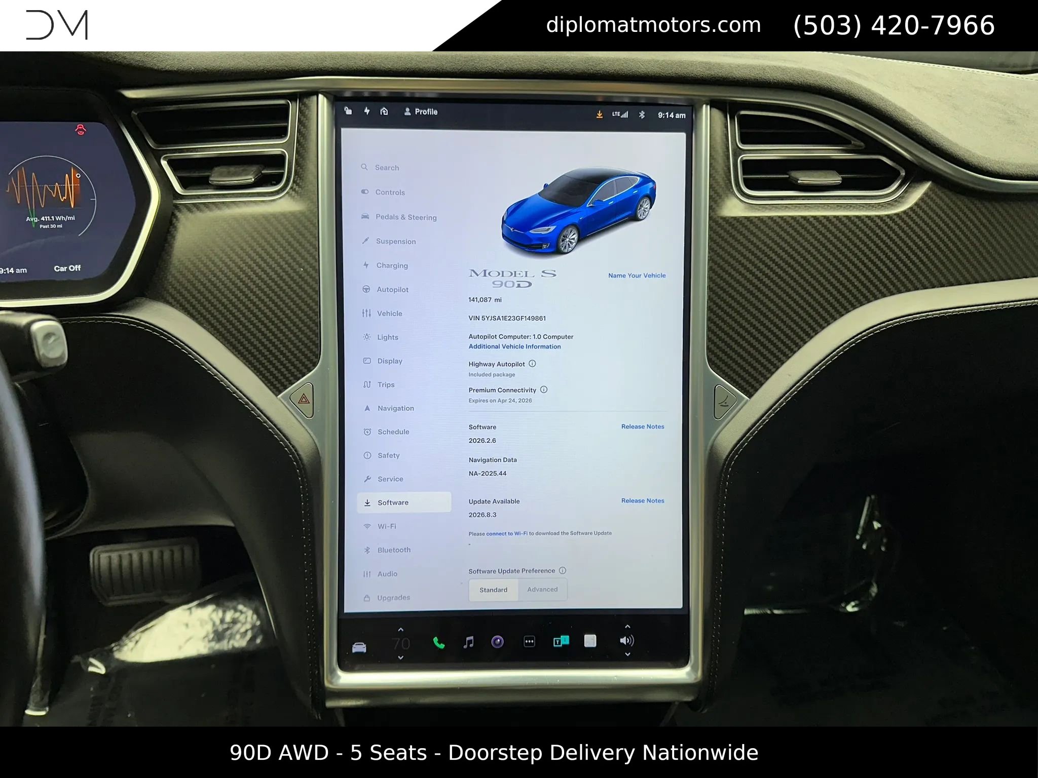 Used 2016 Tesla Model S 90D image 34