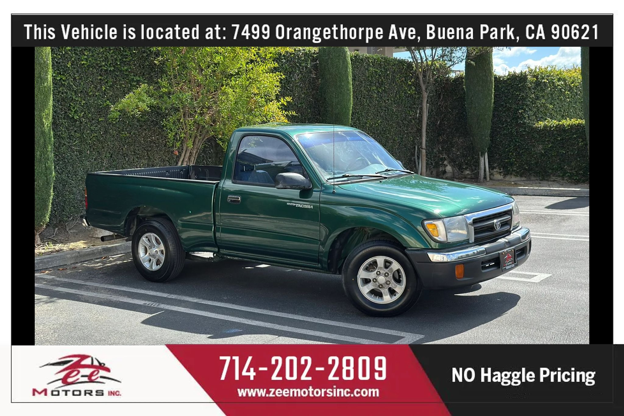 Used 2000 Toyota Tacoma 2WD Regular Cab