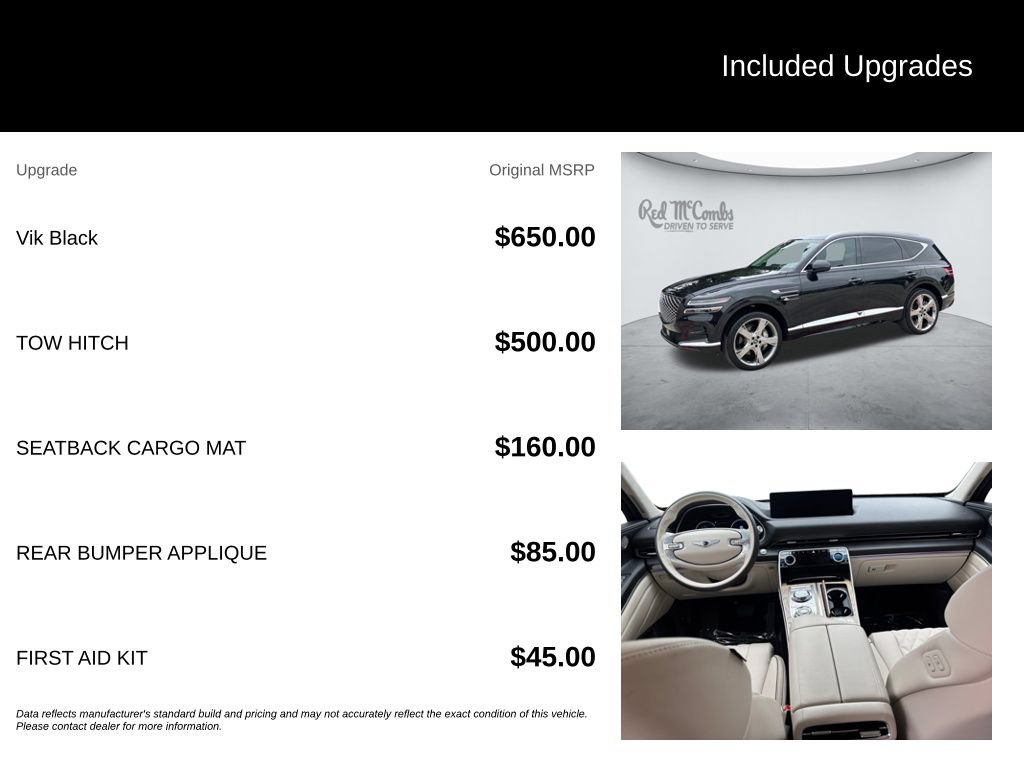 Used 2024 Genesis GV80 3.5T Advanced AWD/4WD image 5