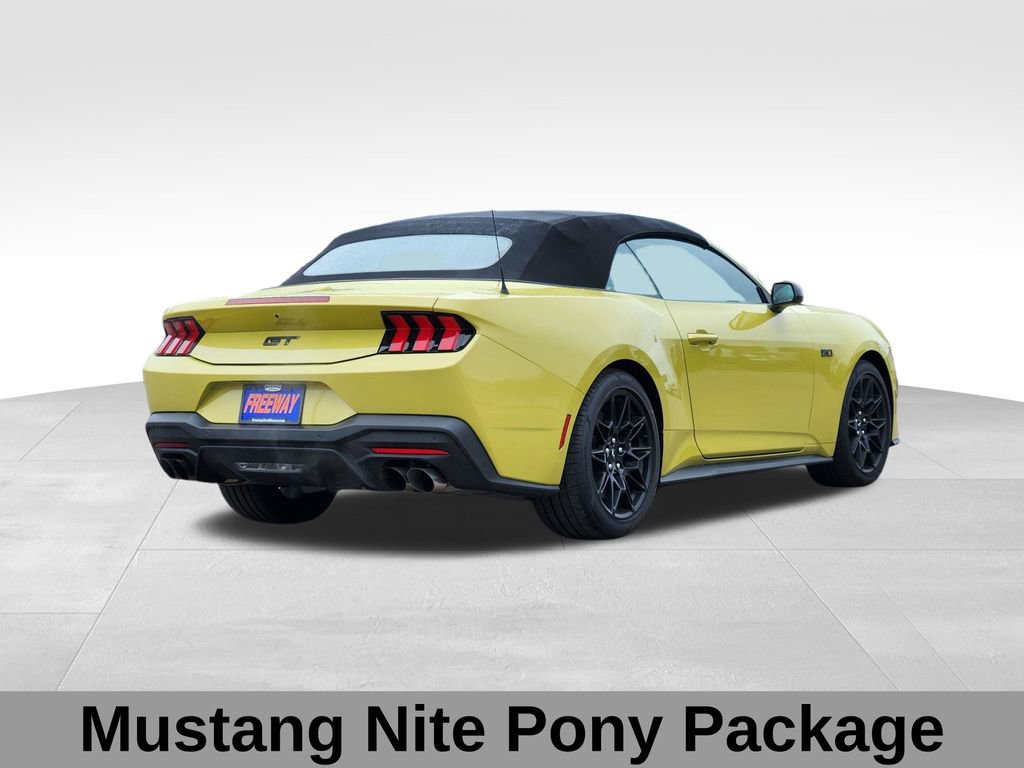 Certified 2025 Ford Mustang GT Premium w/ GT Performance Package RWD image 4