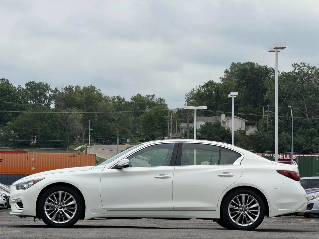 Used 2021 INFINITI Q50 Luxe w/ Seat & Sound Package image 3