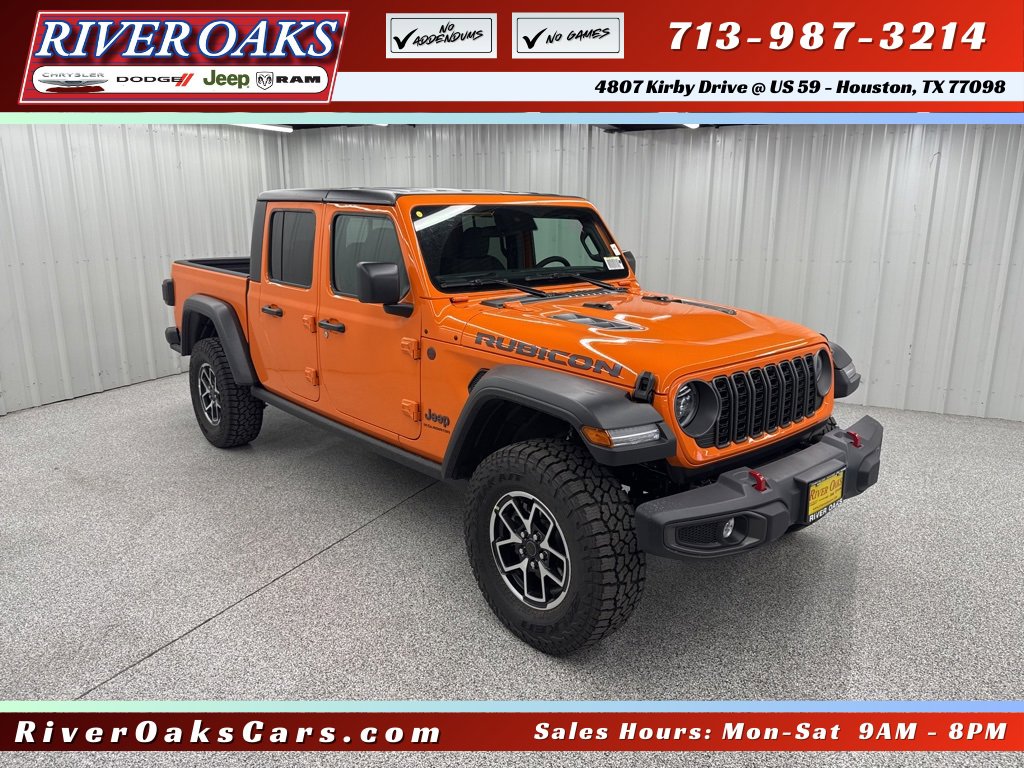 New 2025 Jeep Gladiator Rubicon w/ Convenience Group