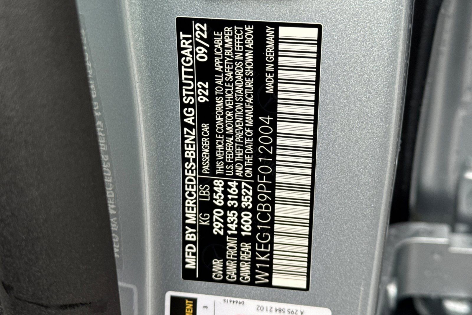 Certified 2023 Mercedes-Benz EQE 350+ 350 Sedan image 36