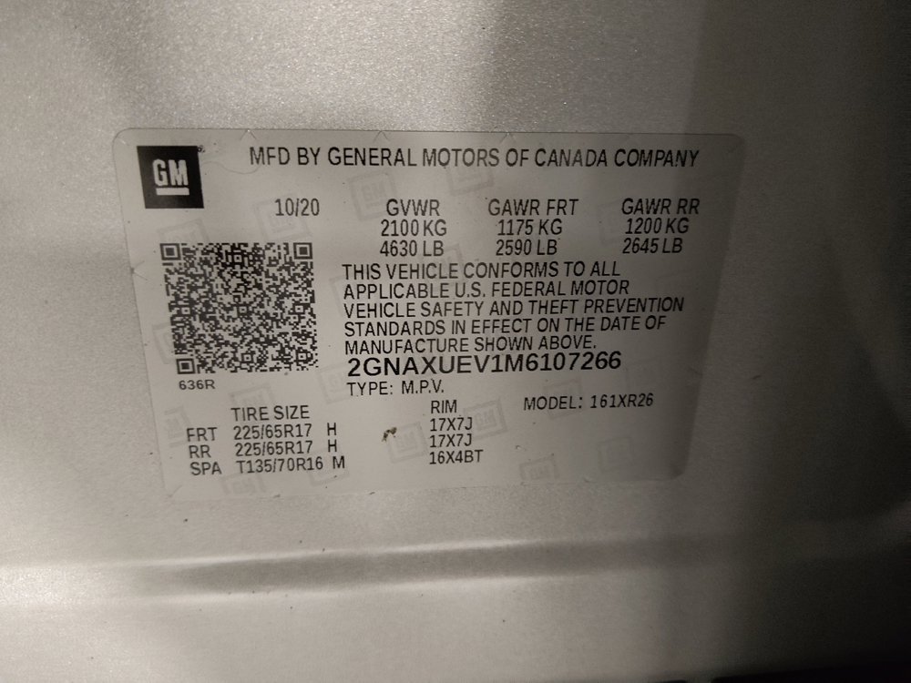 Used 2021 Chevrolet Equinox LT AWD/4WD image 33