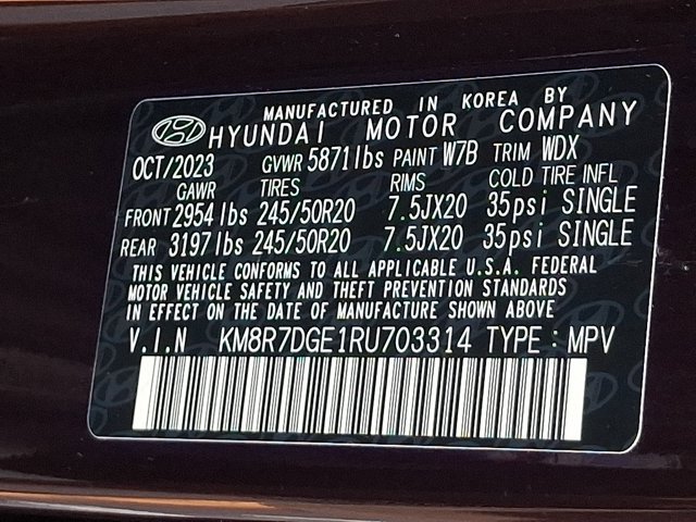 Used 2024 Hyundai Palisade Calligraphy AWD/4WD image 27