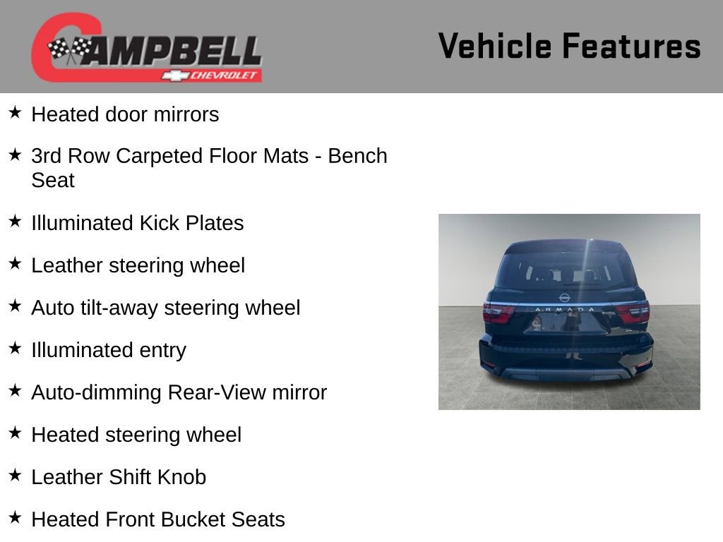 Used 2024 Nissan Armada SL w/ Cargo Package image 21