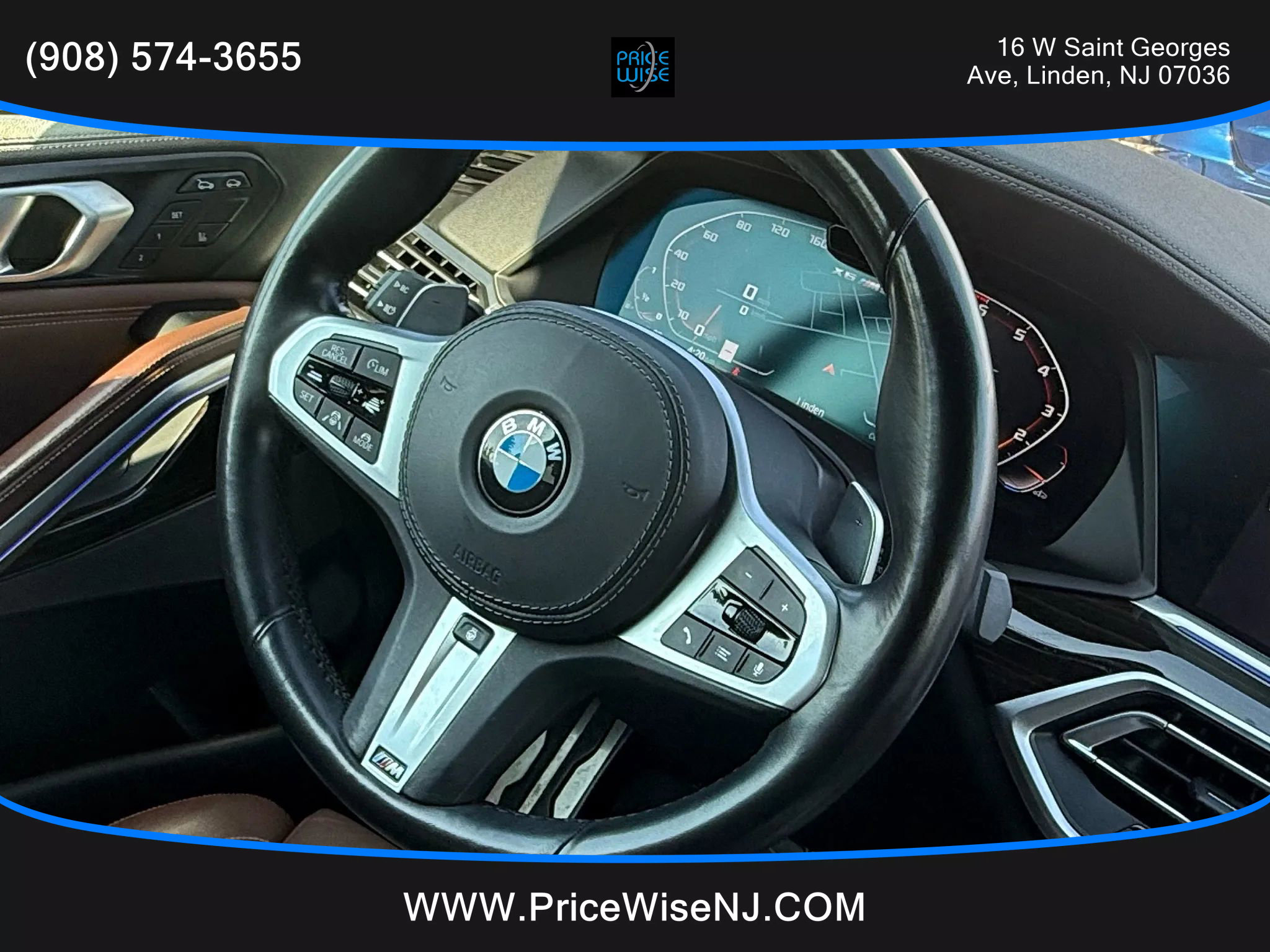 Used 2021 BMW X6 M50i w/ Executive Package image 11