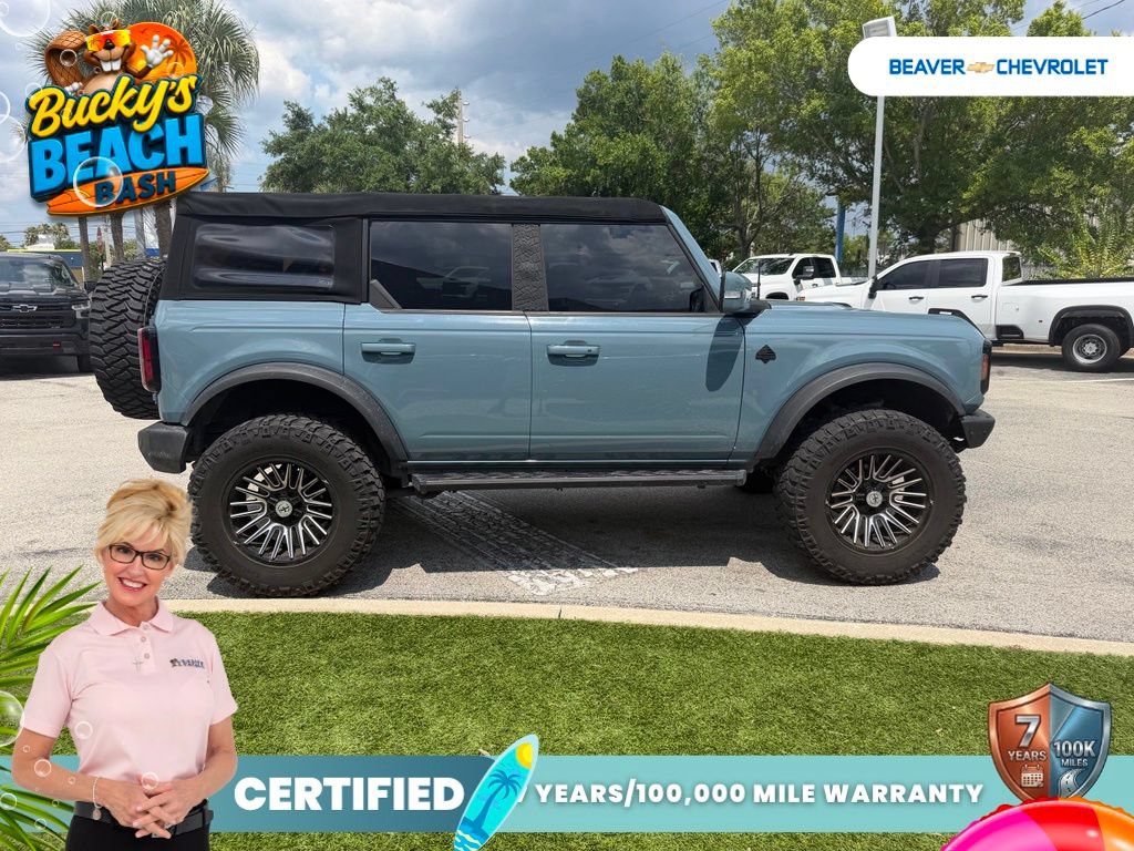 Used 2022 Ford Bronco Outer Banks w/ Sasquatch Package AWD/4WD image 3