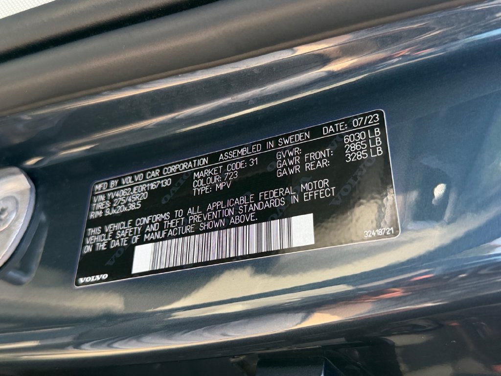 Certified 2024 Volvo XC90 B6 Plus AWD/4WD image 30