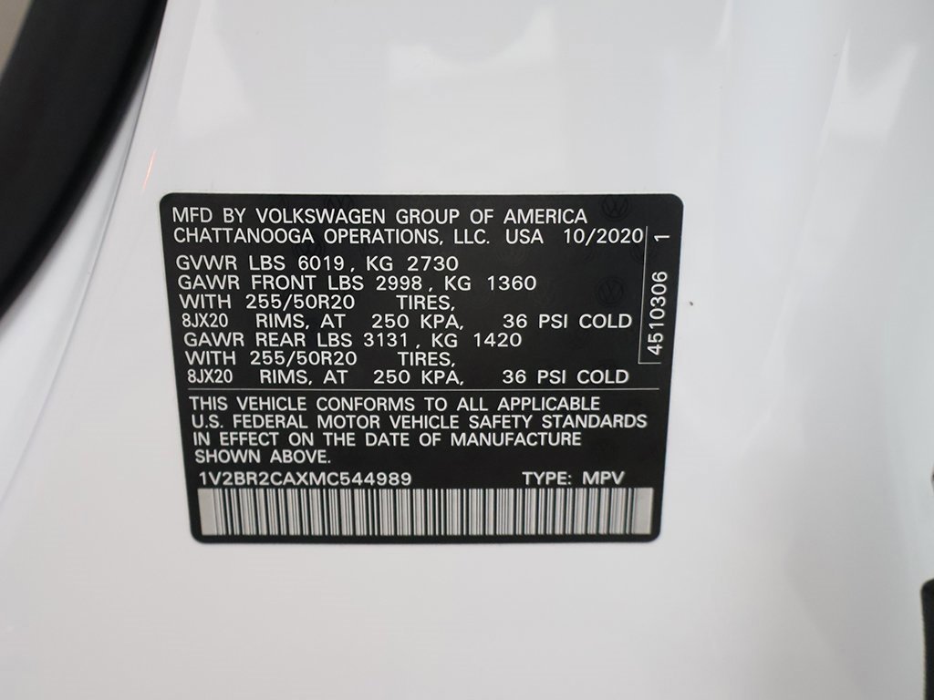 Used 2021 Volkswagen Atlas SEL image 55