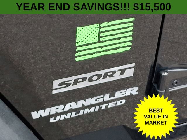 Used 2016 Jeep Wrangler Unlimited Sport w/ Quick Order Package 23S image 29