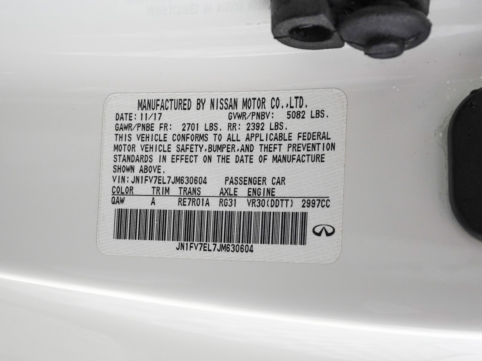 Used 2018 INFINITI Q60 Red Sport 400 w/ Pro Active Package image 29