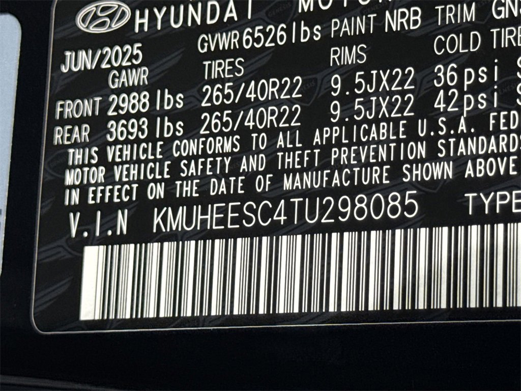 New 2026 Genesis GV80 3.5T Prestige image 36