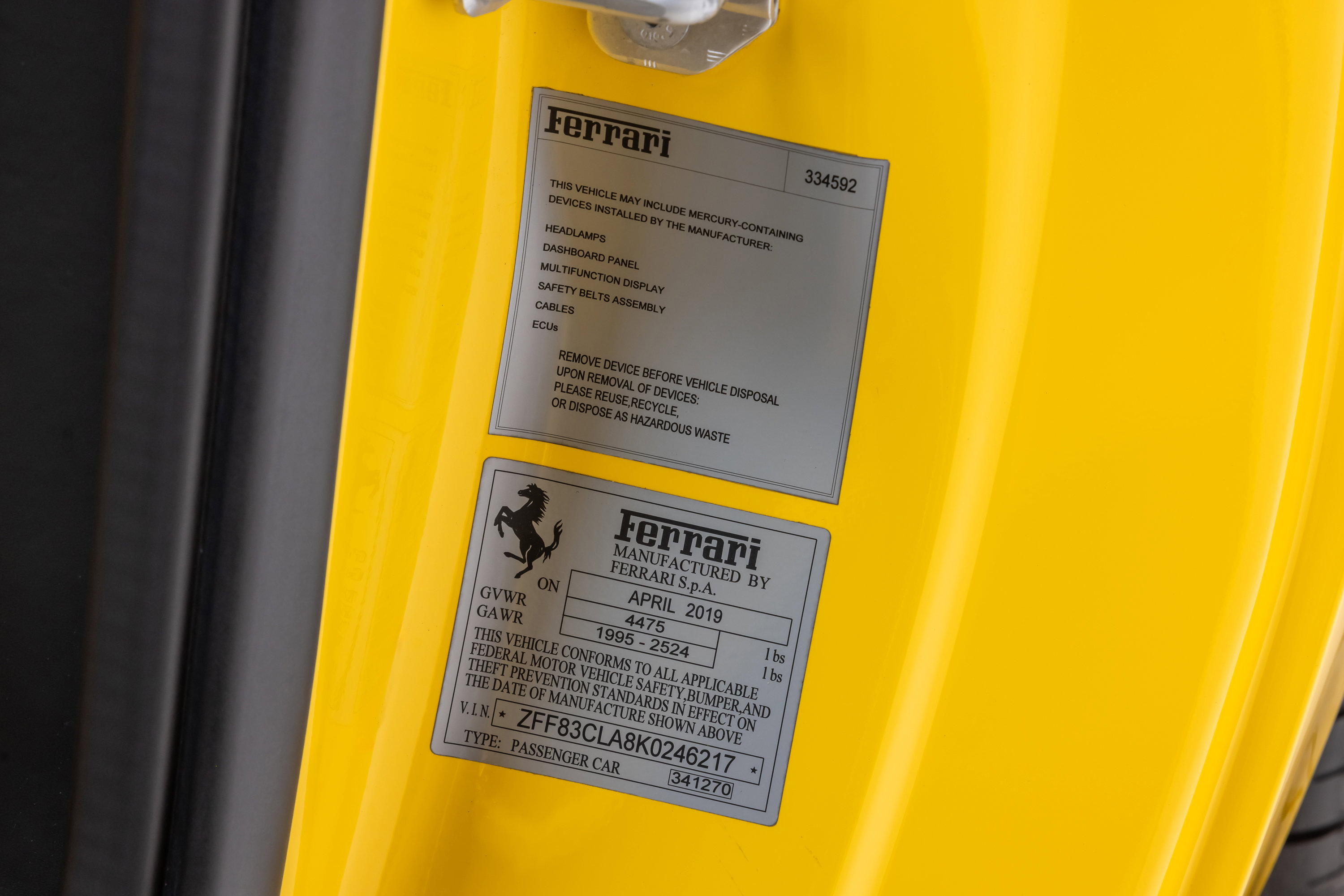 Used 2019 Ferrari 812 Superfast image 76