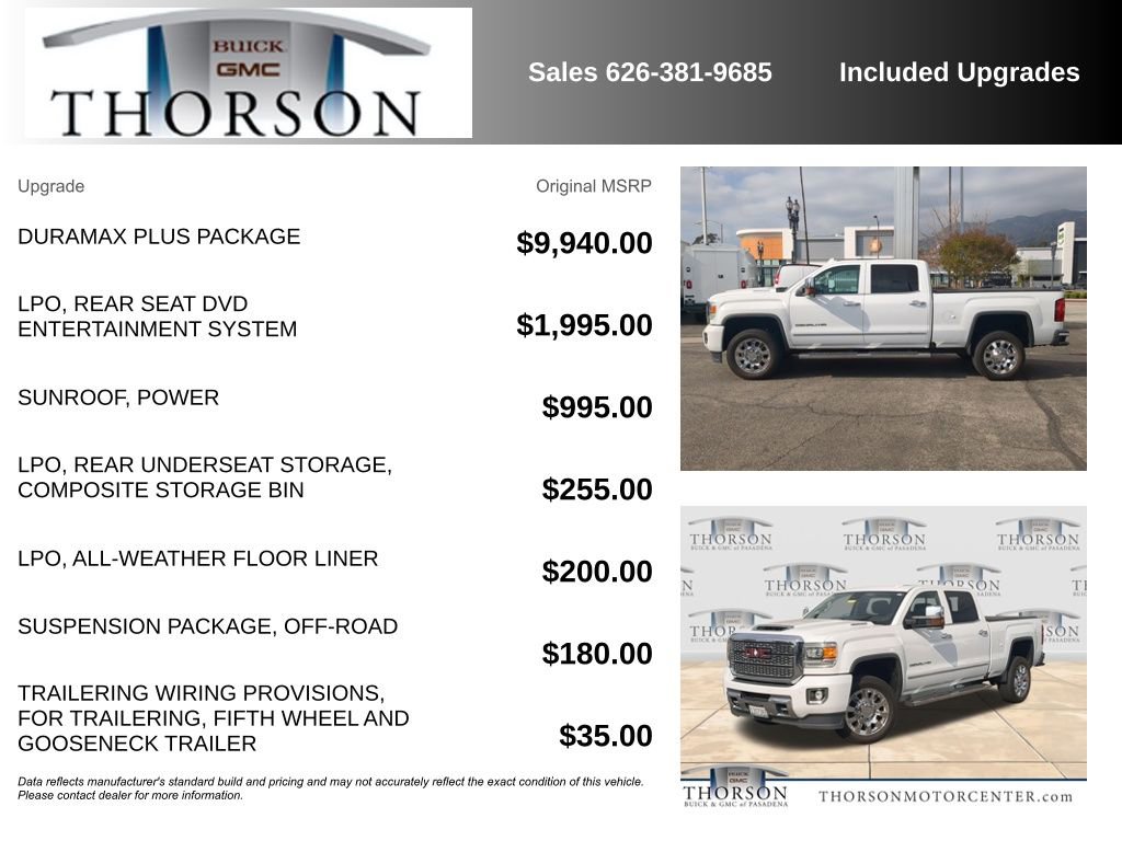 Used 2018 GMC Sierra 2500 Denali w/ Duramax Plus Package image 6