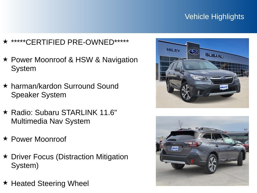 Used 2021 Subaru Outback Limited image 5