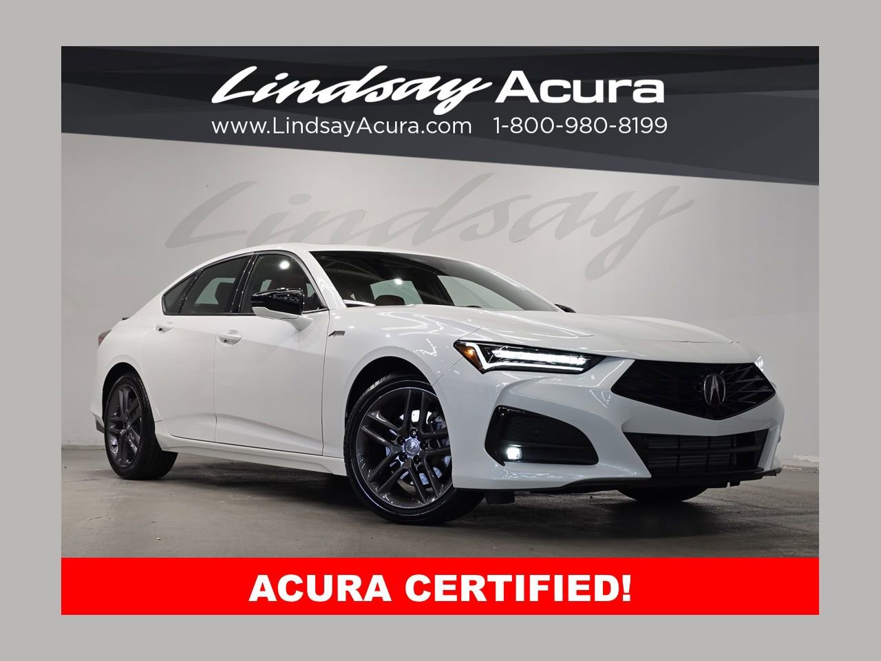 Certified 2025 Acura TLX SH-AWD w/ A-SPEC Pkg image 1