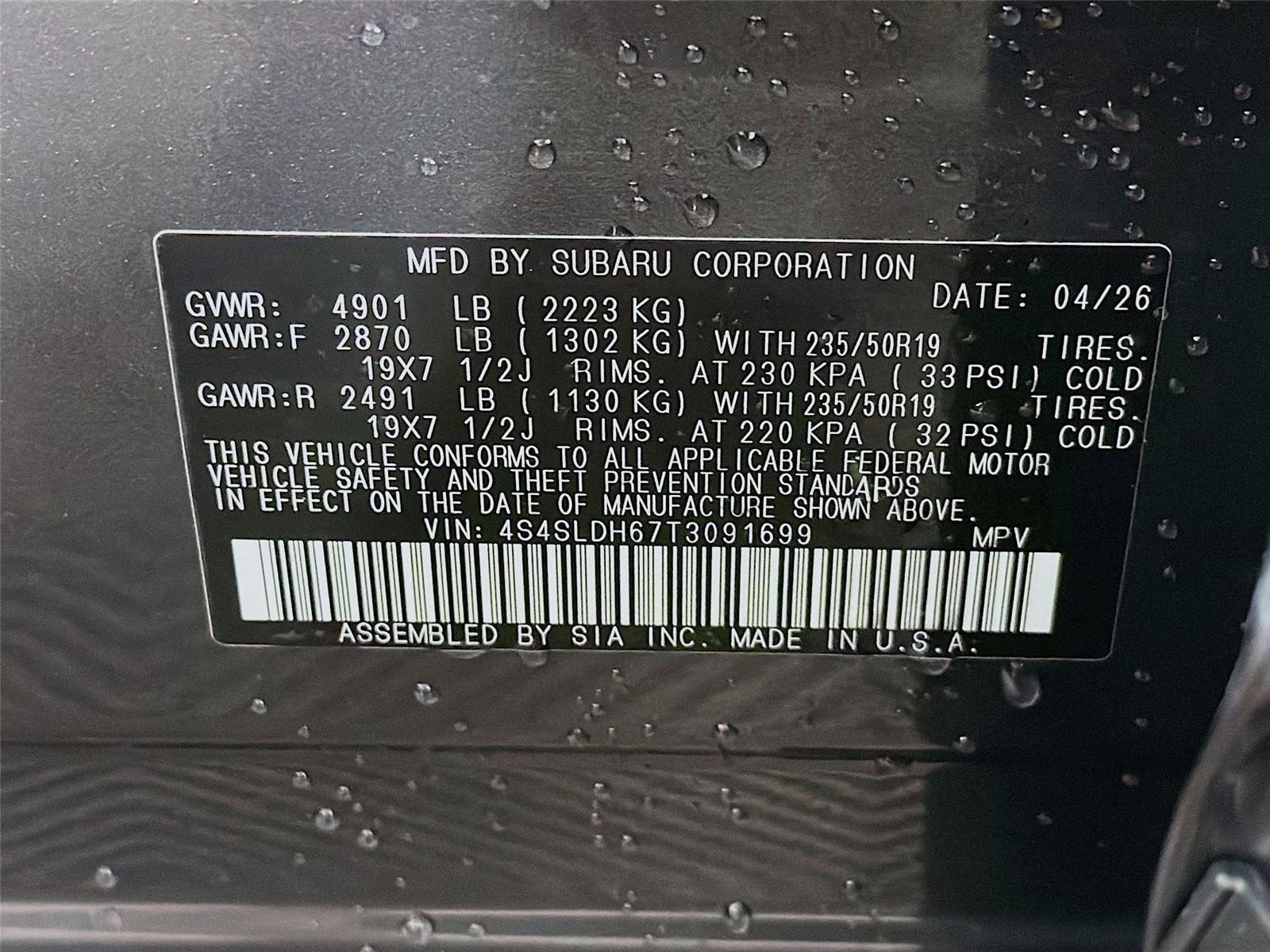 New 2026 Subaru Forester Sport AWD/4WD image 30