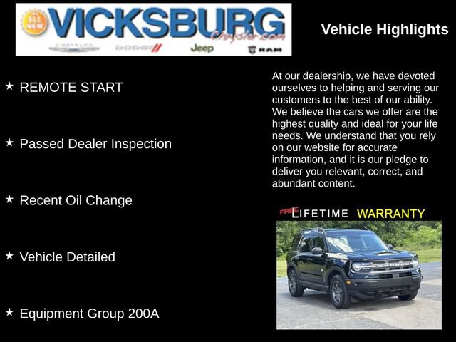 Used 2022 Ford Bronco Sport Big Bend w/ Convenience Package AWD/4WD image 19