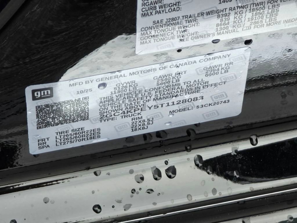 New 2026 Chevrolet Silverado 2500 LTZ w/ LTZ Premium Package image 30