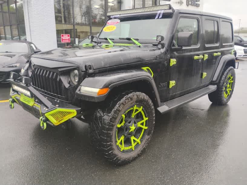 Certified 2021 Jeep Wrangler Unlimited Sahara AWD/4WD image 4