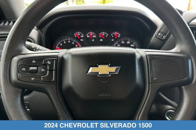 Used 2024 Chevrolet Silverado 1500 Custom w/ Turbomax Blackout Package RWD image 24