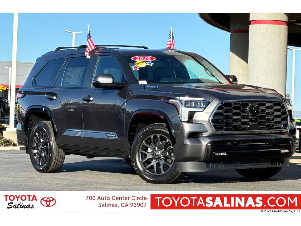 New 2026 Toyota Sequoia Platinum