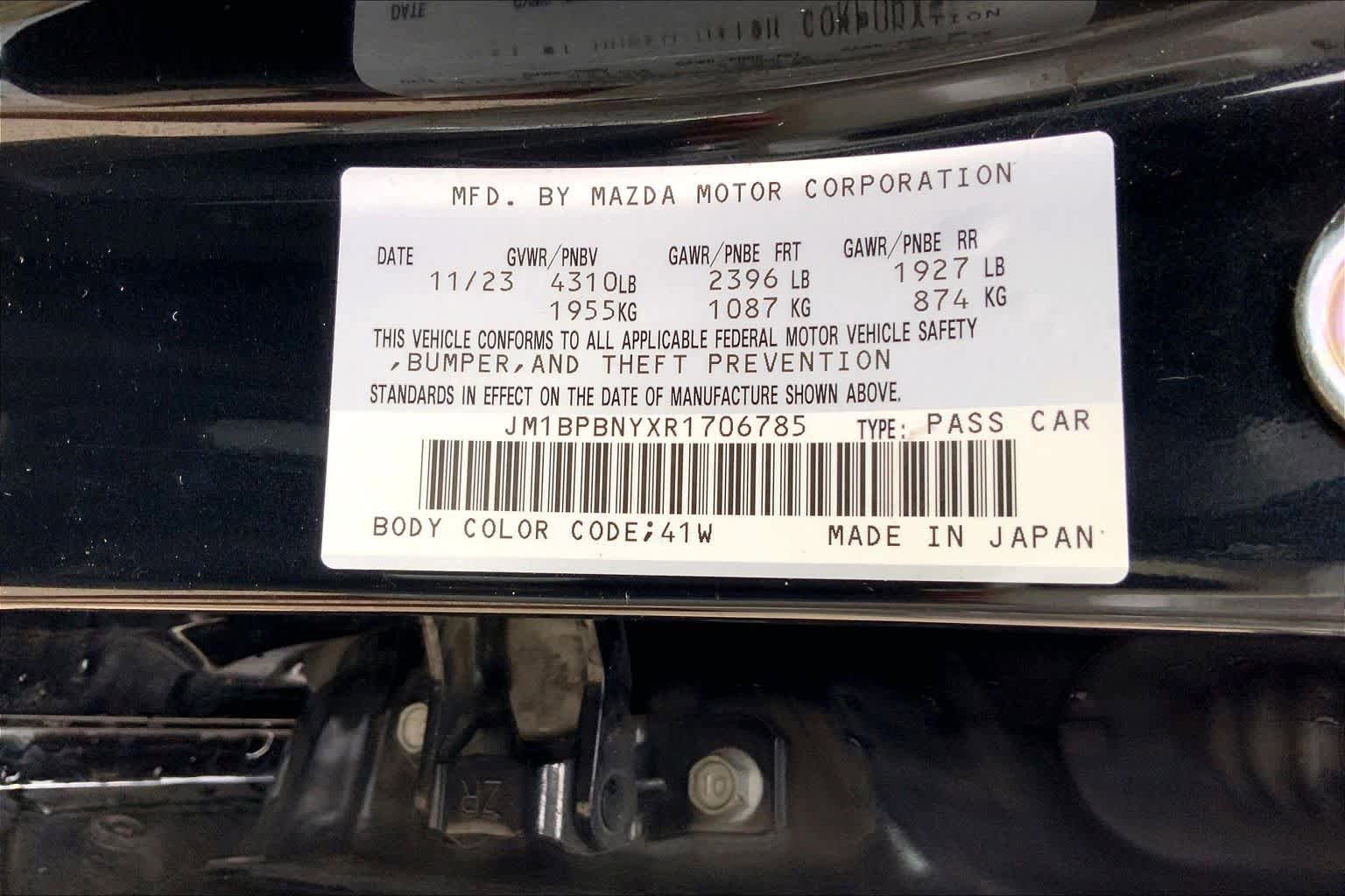 Used 2024 MAZDA MAZDA3 Hatchback w/Premium Plus Pkg AWD/4WD image 34