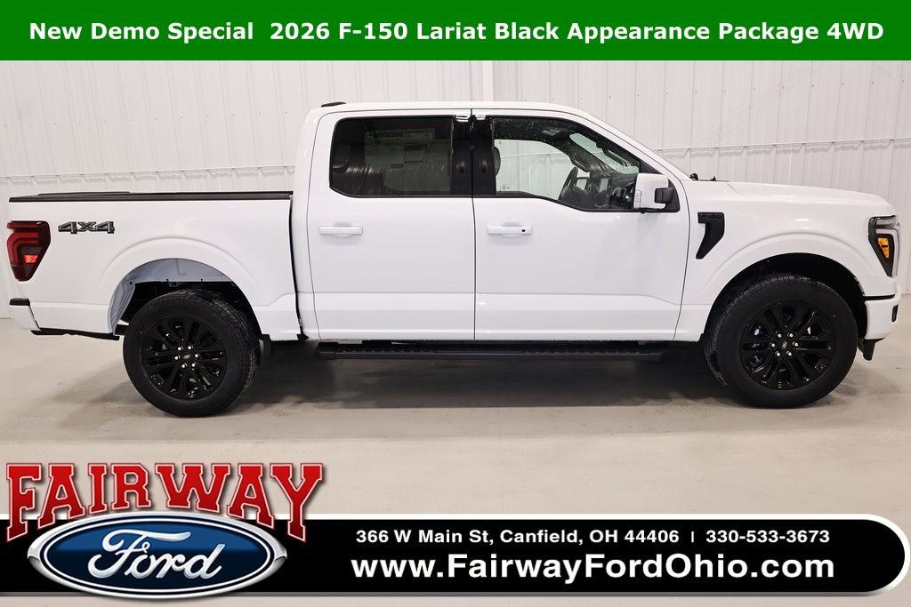 New 2026 Ford F150 Lariat w/ Equipment Group 501A Mid