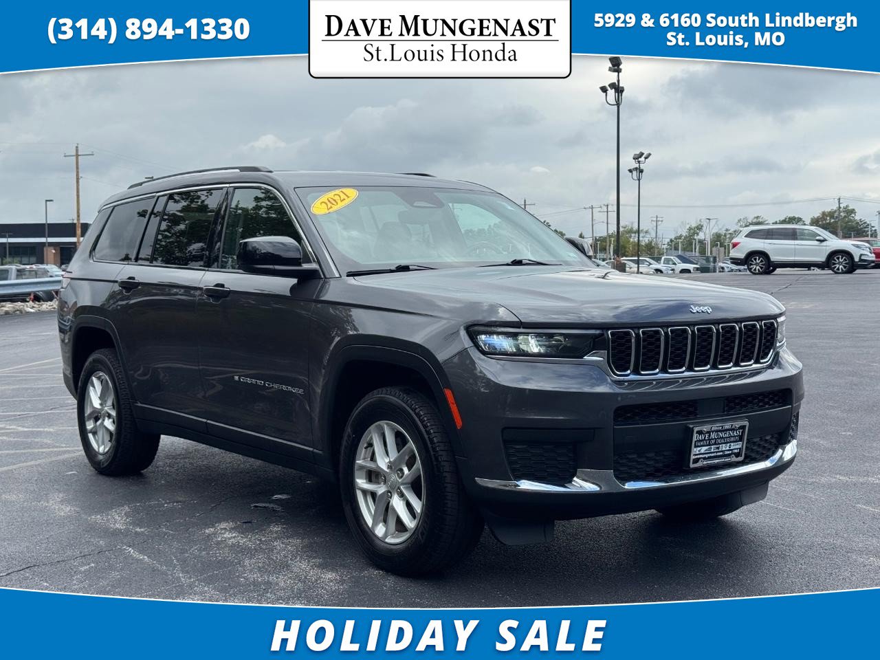 Used 2021 Jeep Grand Cherokee L Laredo w/ Luxury Tech Group I image 1