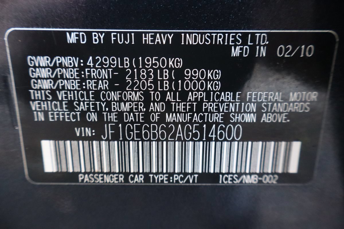 Used 2010 Subaru Impreza 2.5i Premium AWD/4WD image 46