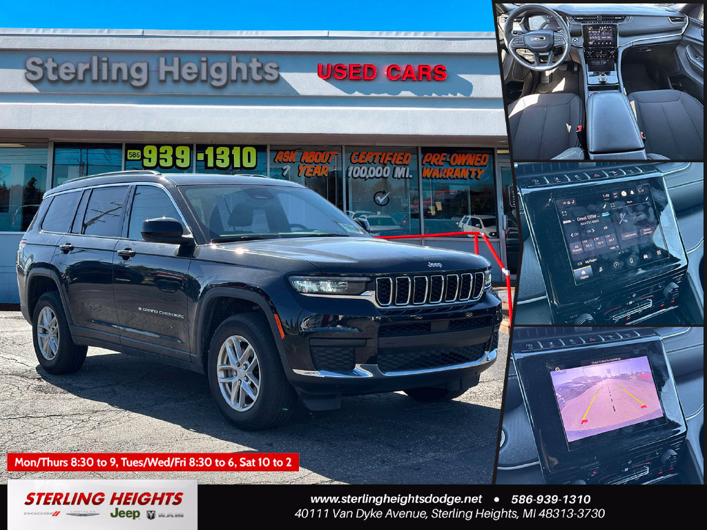 Used 2024 Jeep Grand Cherokee L Laredo w/ Luxury Tech Group I