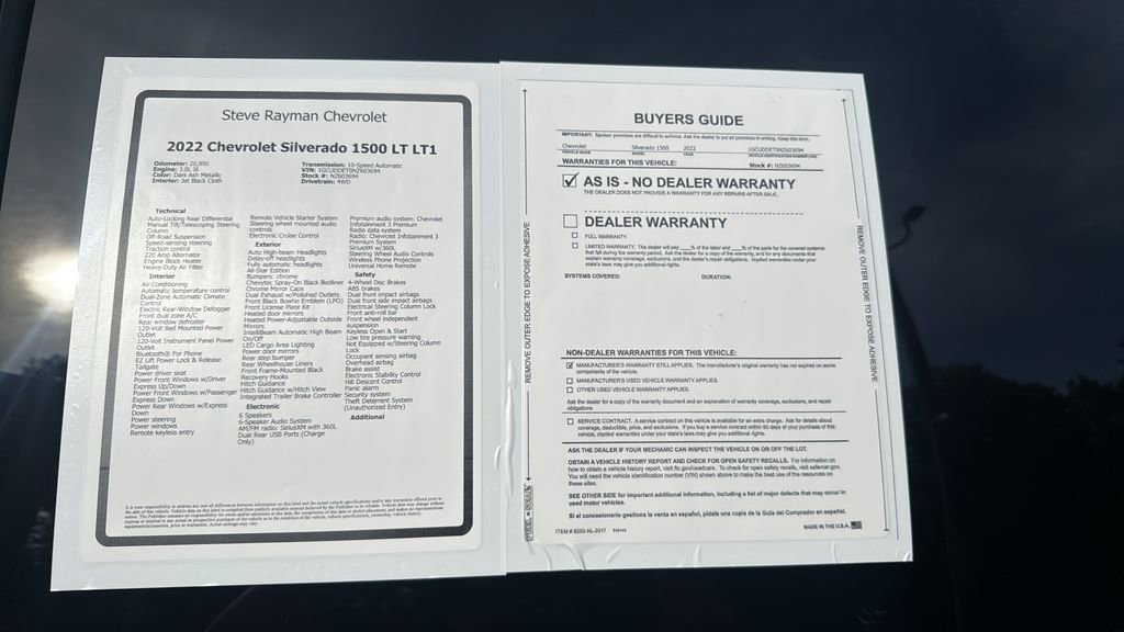 Certified 2022 Chevrolet Silverado 1500 LT AWD/4WD image 25