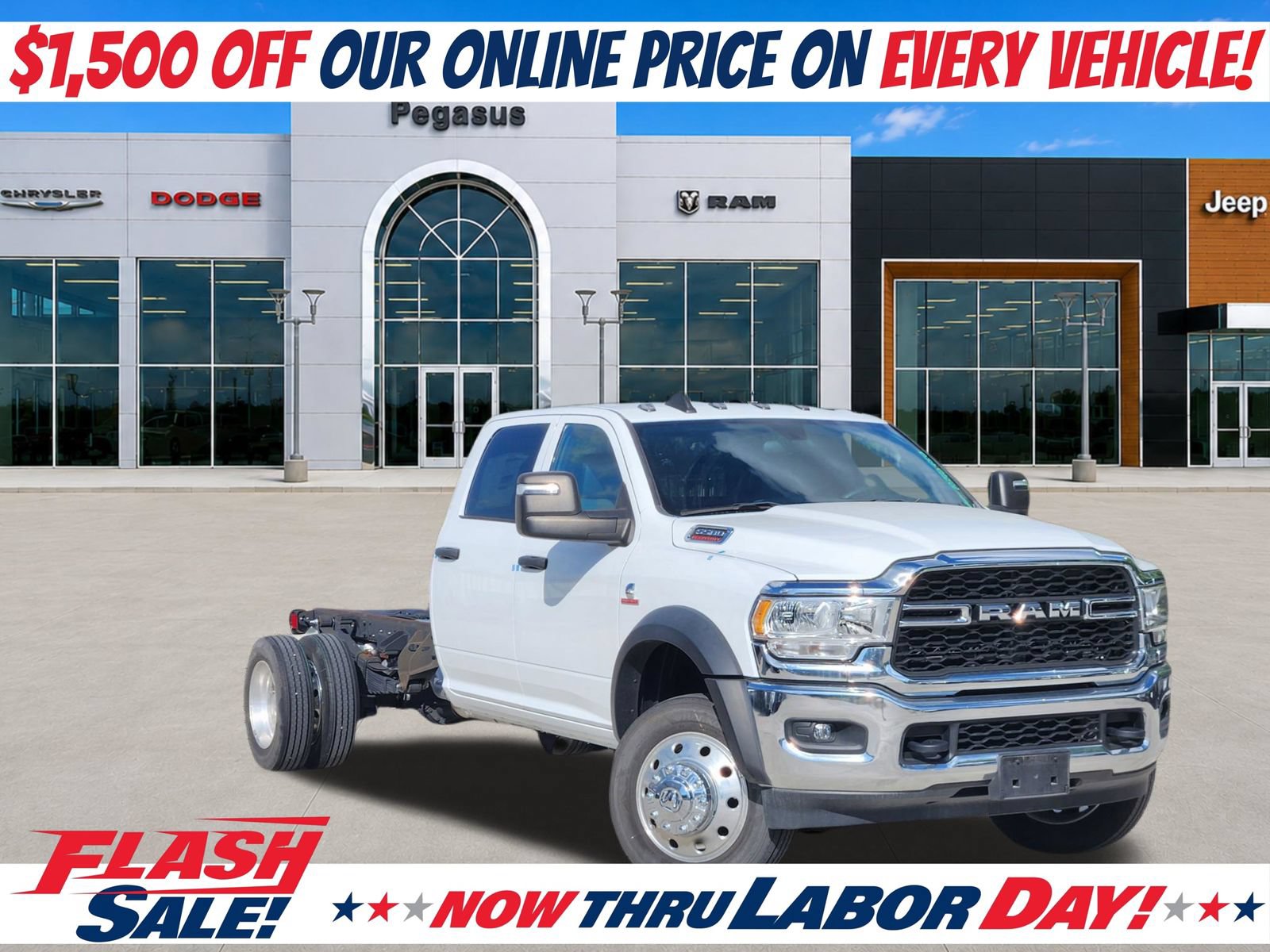 New 2024 RAM 5500 Tradesman w/ Chrome Appearance Group