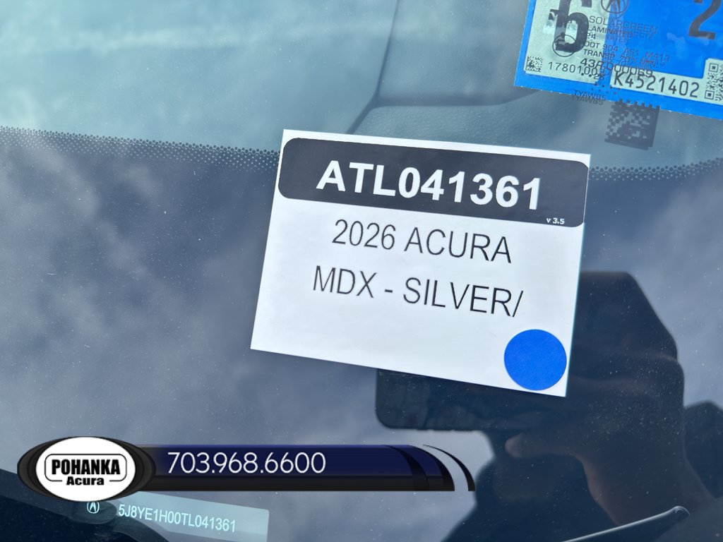 New 2026 Acura MDX A-Spec AWD/4WD image 38