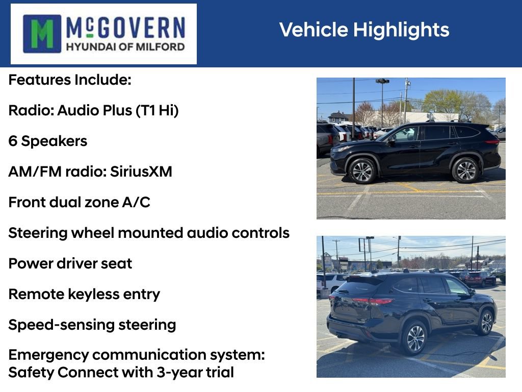 Used 2020 Toyota Highlander XLE AWD/4WD image 4
