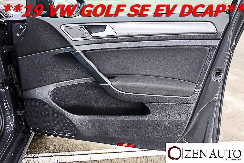 Used 2019 Volkswagen e-Golf SE w/ Driver Assistance Package image 39