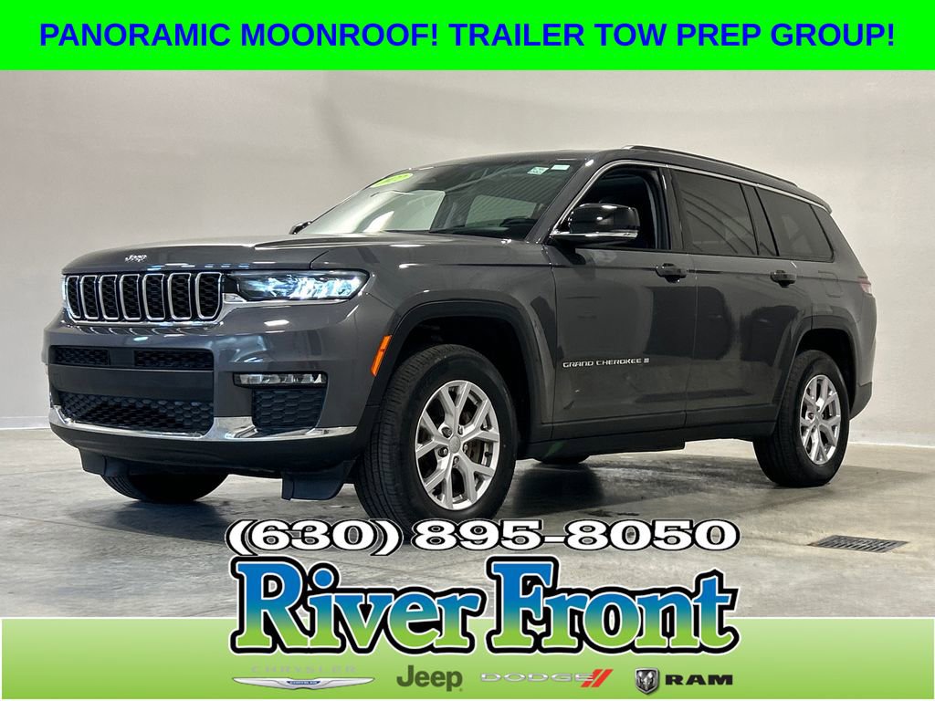 Certified 2022 Jeep Grand Cherokee L Limited w/ Trailer Tow Group (B)
