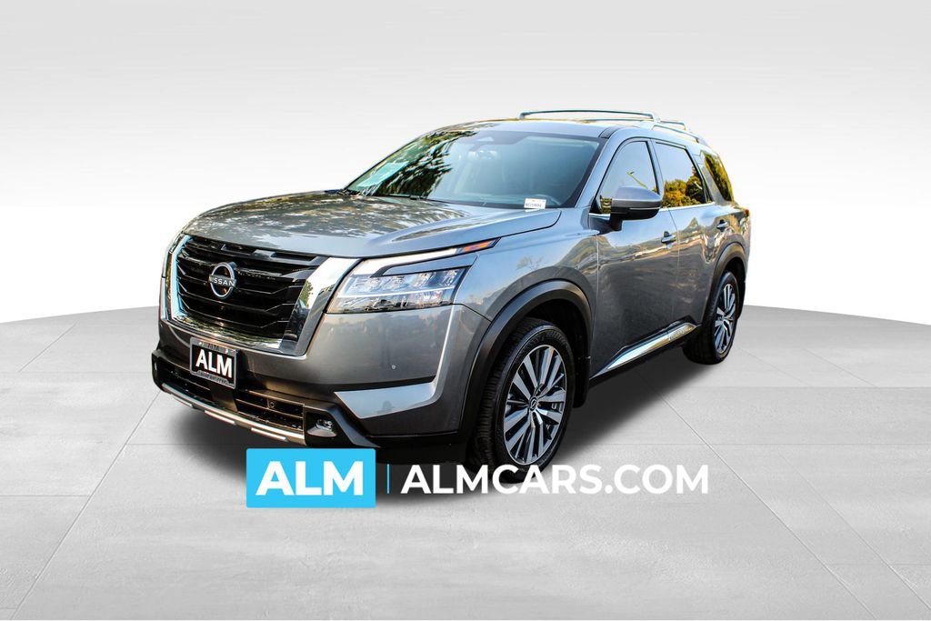 Used 2022 Nissan Pathfinder Platinum w/ Cargo Package image 1