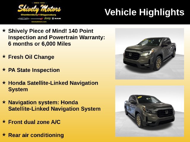 Used 2022 Honda Ridgeline RTL-E image 6