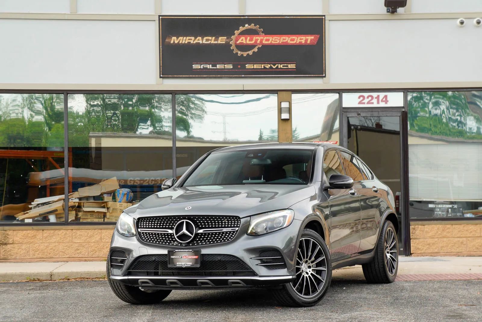 Used 2018 Mercedes-Benz GLC 43 AMG 4MATIC Coupe image 1