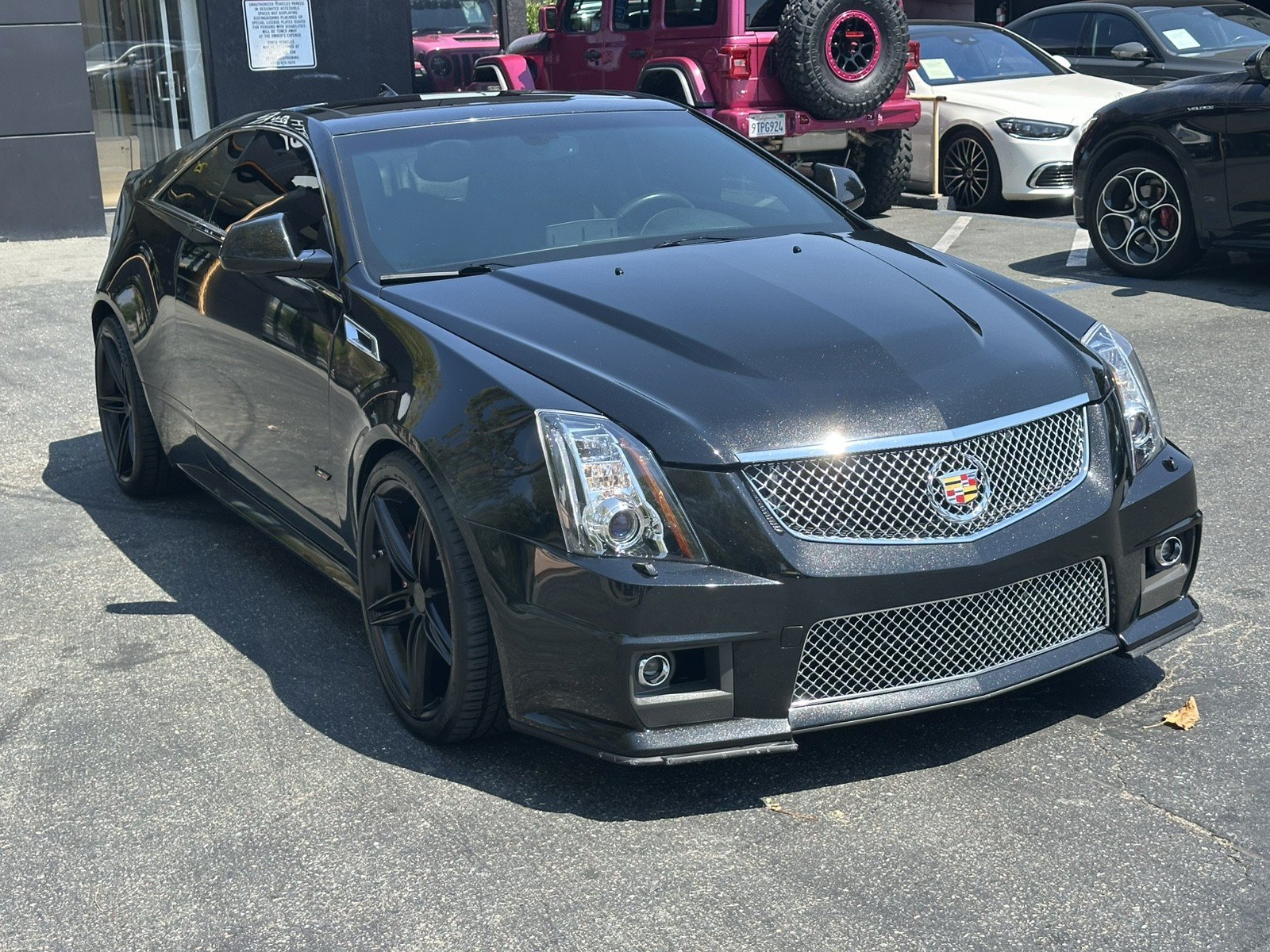 Used 2012 Cadillac CTS V Coupe w/ Wood Trim Package RWD image 6