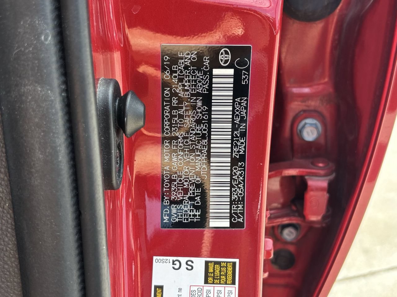 Used 2020 Toyota Corolla XLE w/ Carpet Mat Package (TMS) FWD image 32