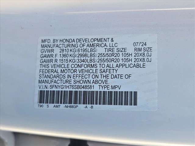 Certified 2025 Honda Pilot Touring image 23