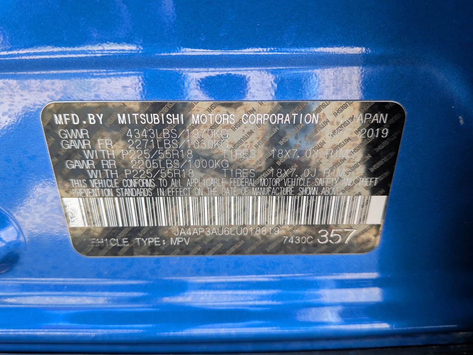 Used 2020 Mitsubishi Outlander Sport ES FWD image 47