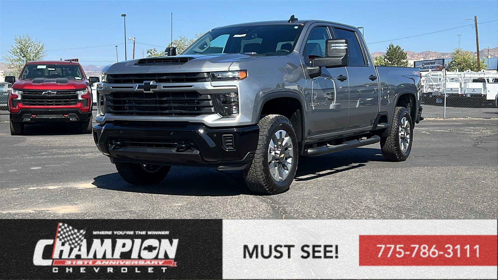 New 2025 Chevrolet Silverado 2500 Custom w/ Custom Value Package