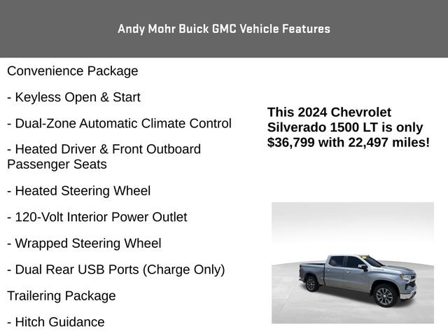 Used 2024 Chevrolet Silverado 1500 LT AWD/4WD image 8