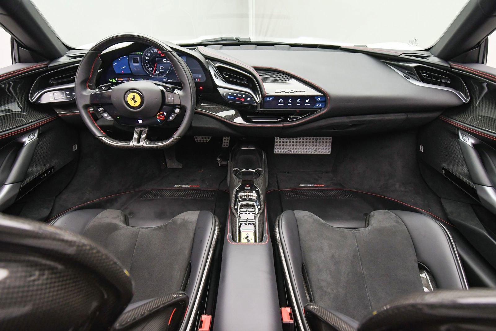 Used 2023 Ferrari SF90 Spider Bianco Avus image 11